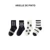 French Arielle De Pinto Children's Breathable New Boys' Student Socks Girls' Deodorant Tube Socks
