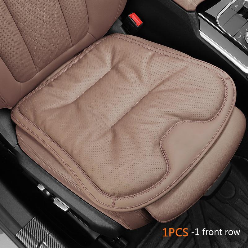 NAPPA Leather Car Seat Cushion For Driving ,For Tesla Model 3 Model Y L Model X Non-Slip Bottom Protector Breathable Covers