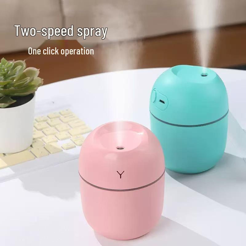 USB Mini Egg Humidifier: Compact Desktop & Home Moisturizer
