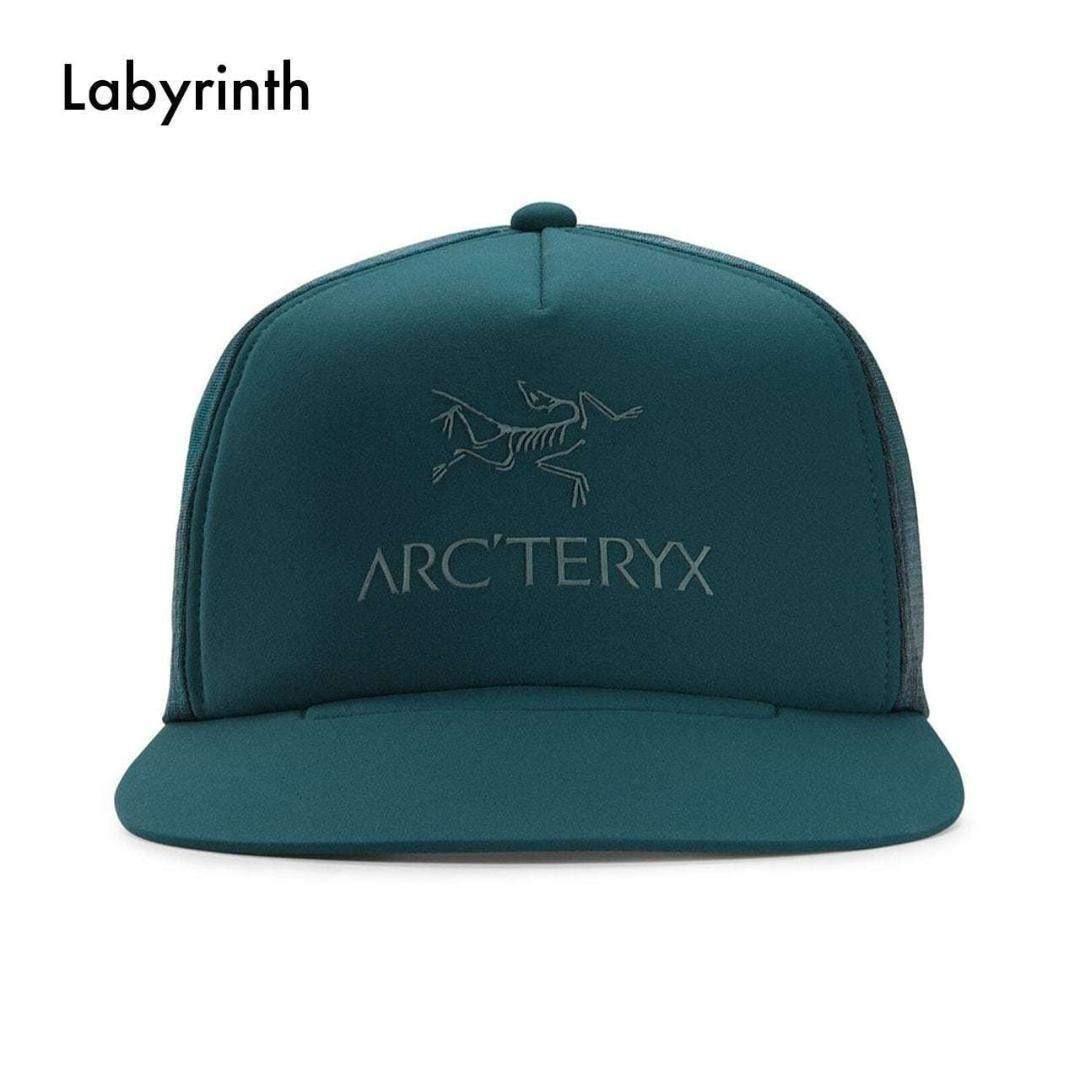 Used [Domestic regular product] Arc teryx Logo Trucker Flat Labyrinth