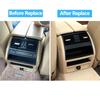 Upgraded Rear Air Vent Grille Outer Surrounding Frame Replacement For BMW 5 Series F10 F11 F18 for 520i 523i 525i 528i