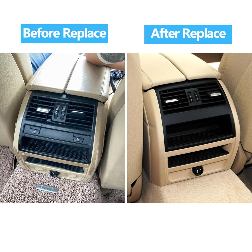 Grilă de ventilație din spate îmbunătățită Înlocuire exterioară a cadrului înconjurător pentru BMW Seria 5 F10 F11 F18 pentru 520i 523i 525i 528i