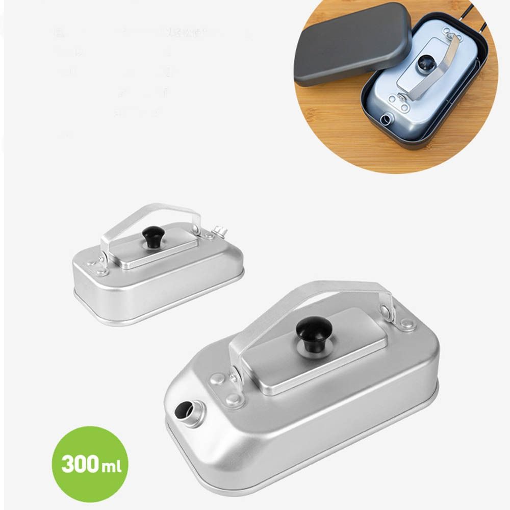 With Handle Camping Boiling Water Pot Aluminum Zinc Zinc Alloy Tea Cooker  for Hiking Fishing Picnic