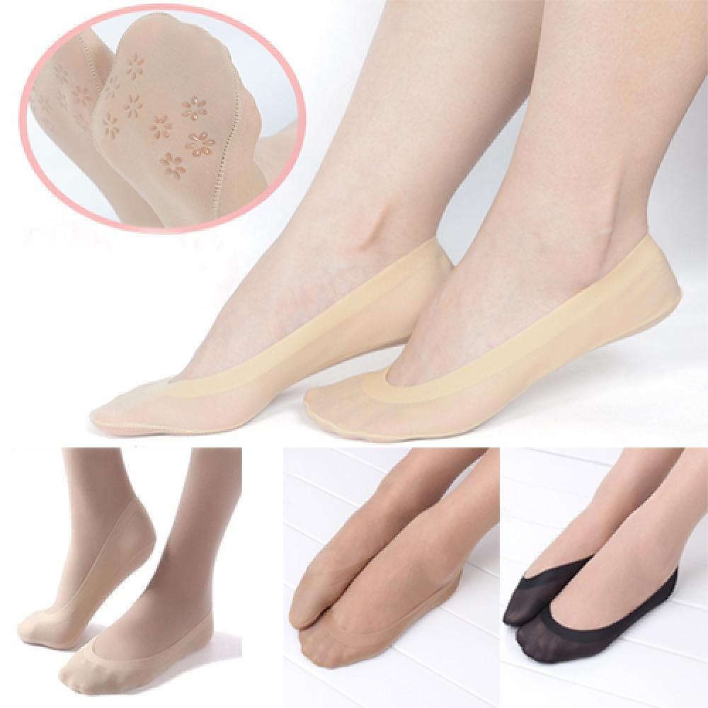 Fashion Lace Ankle Boat Socks Anti Skid Short Stocking Invisible