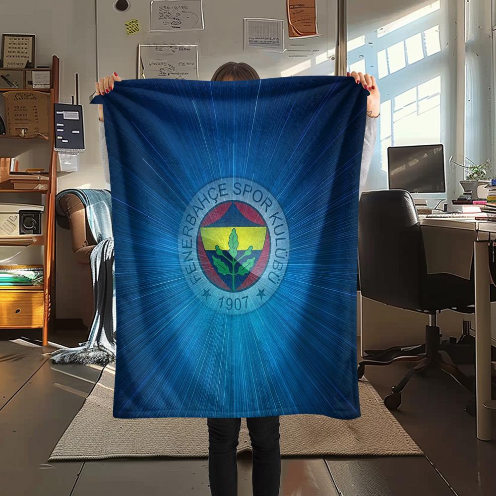 Fenerbahce3 Flannel Blanket, High quality Comfortable for All Seasons, Home Decor, Warmth and Comfort