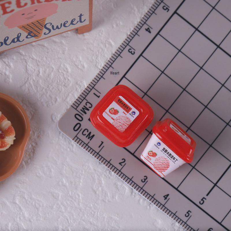 DIY Resin Jewelry Accessories: 3D Bottle Ornaments & Simulation Ice Cream Pudding