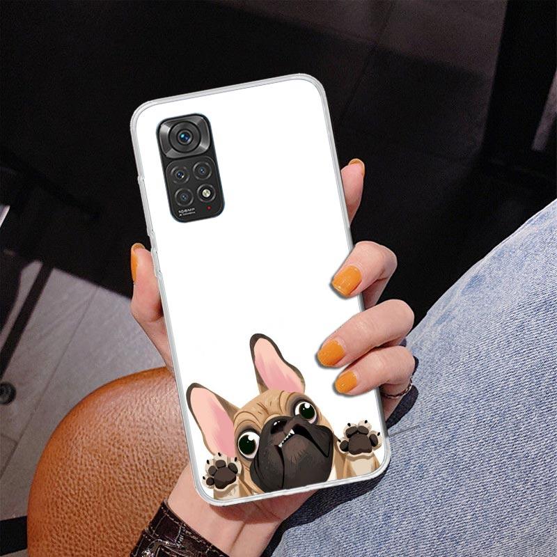 

Pug Dog French Bulldog Phnoe Case for Phnoe Case for Xiaomi Redmi Note 15 14 14S 13 Pro Plus 12 12S 11S 11E 10S 10 11T 5G Unique Redmi Note 15 Pro 5G