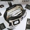 Multi-Pocket Pen Bag Plaid Design Pencil Pouch Portable Pencil Case  School Supplies