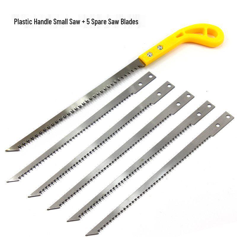 Handmade Mini Handheld Logging Saw for Trees and Gardening