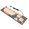 104 Keys Wired Keyboard 3 Colors Cute Gaming Keyboard USB Interface Business Keyboard for     7 8 10 11 for OS X