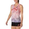 Asics Jacquard Mesh Texture Tank Top Women Tops 2092A532-605