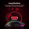 Souris gaming double mode sans fil/filaire Redragon M910-KS RANGER LITE RGB2.4G, 8000 DPI, boutons de tir rapide - Noire