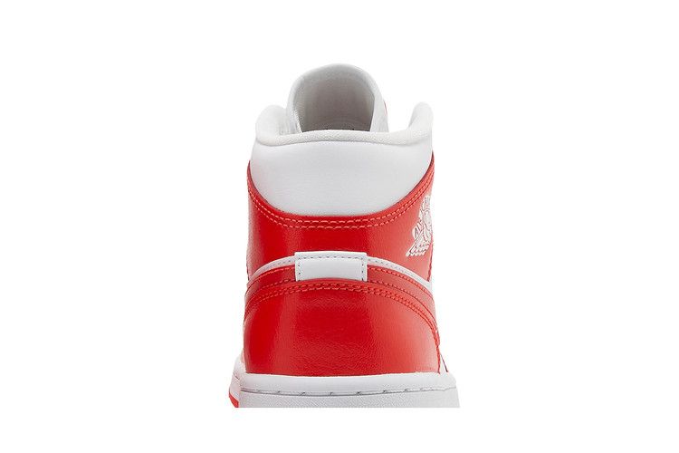 Wmns Air Jordan 1 Mid 'Habanero Red'