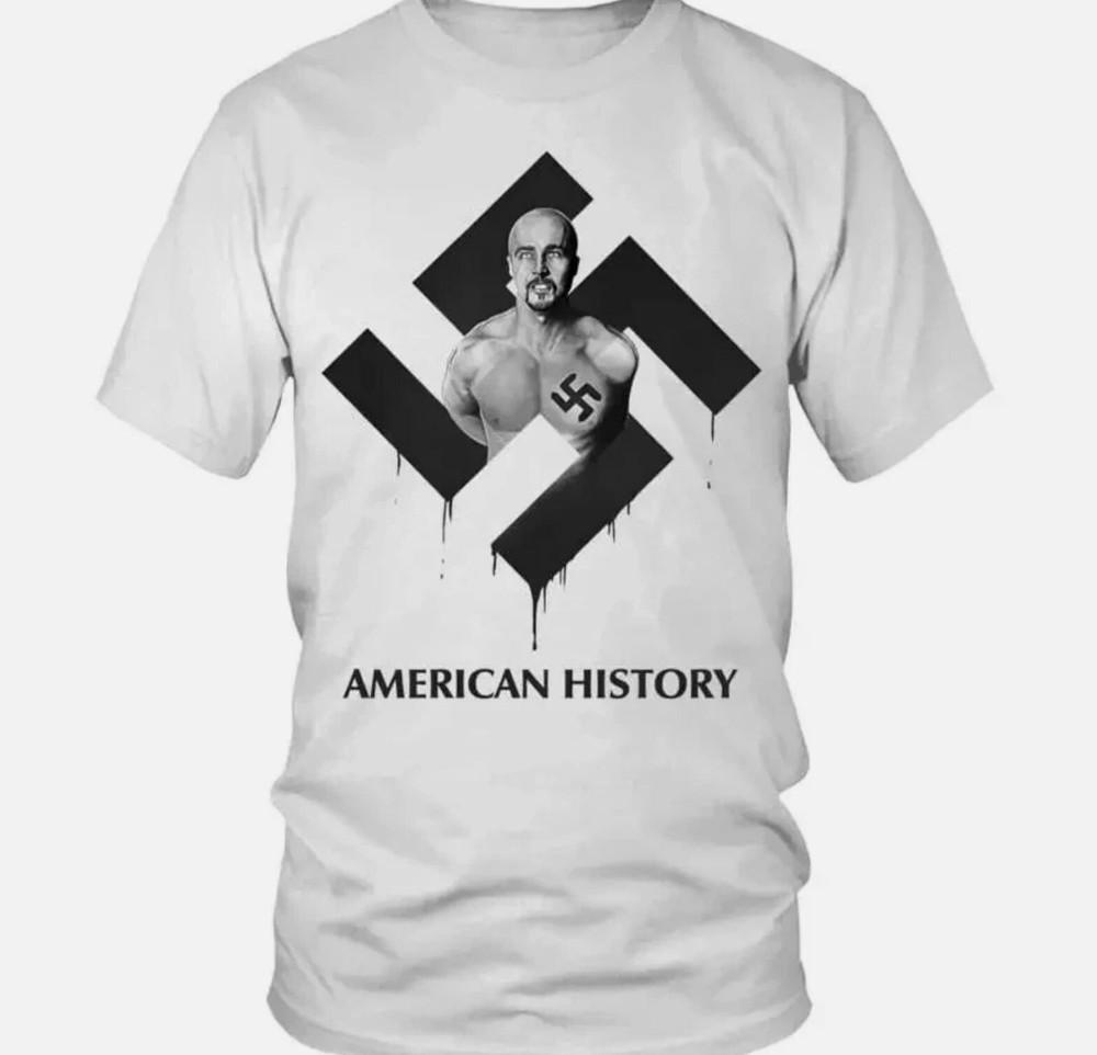 001. AMERICAN HISTORY X WT ФУТБОЛКА Унисекс Футболка XL