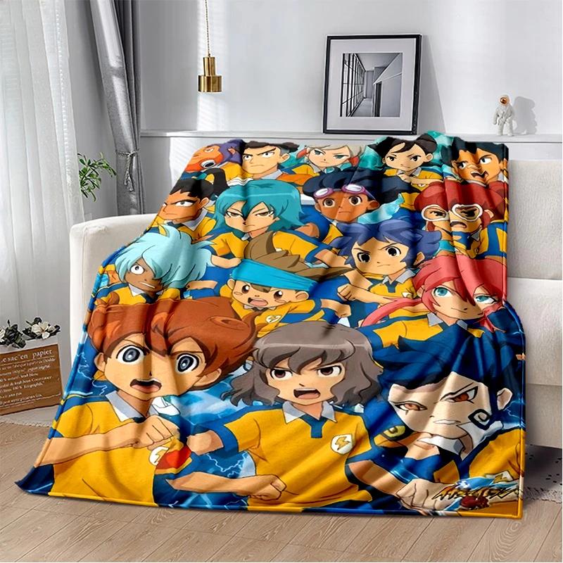 3D Inazuma Eleven Mark Evans Anime Cartoon Soft Plush Blanket,Flannel Blanket Throw Blanket for Living Room Bedroom Bed Sofa Kid