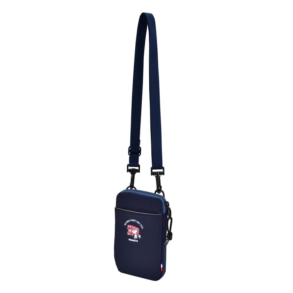 Snoopy Smartphone Shoulder Smartphone Mobile Phone Mini Bag for and Cute Character Navy Bag, Pouch, Bag, Women, Travel, Outings, Adults, Students,