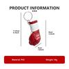Trendy Boxing Gloves Keychains Gift Car Key Sport Backpack Pendant For Opel Meriva Mokka Grandland Vectra Zafira Vivaro Antara