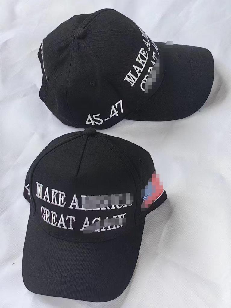 In-Stock Red Baseball Cap: Embroidered Logo & Flat Brim, Summer Sun Protection, Cross-border Promotion