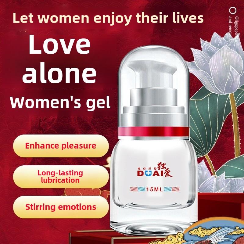 Weibliches Vergnügen Orgasmus Flüssigkeit weiblicher Geschlechtsverkehr Gel kleine weiße Flasche Gel Erwachsene erotische Sex Produkte