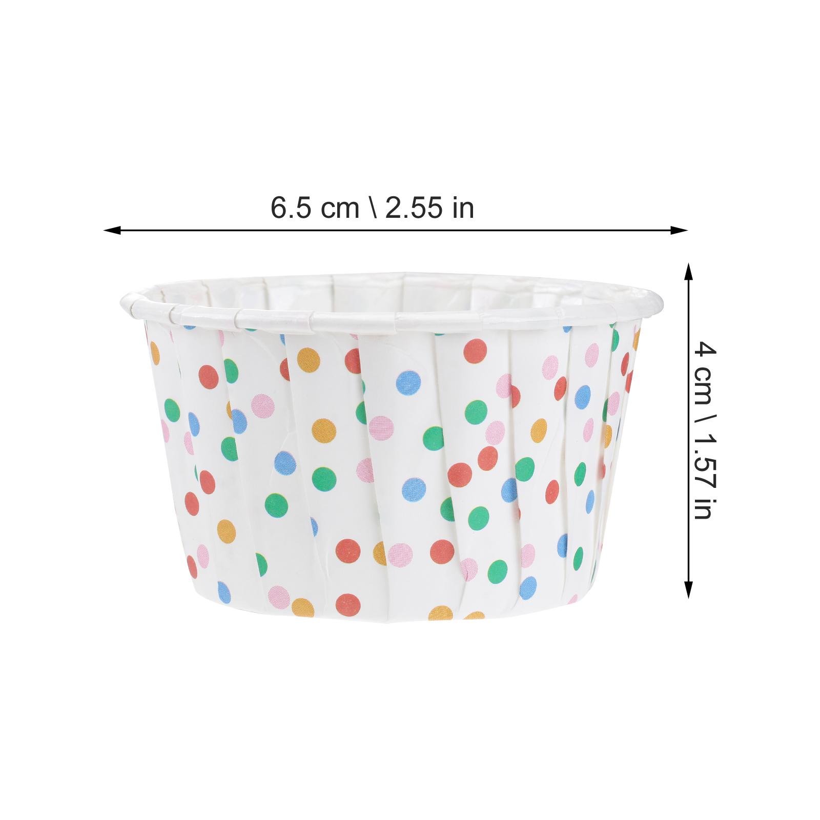 100 шт. Пластиковые стаканчики с крышкой Одноразовые миски для десертов на день рождения — фото 7