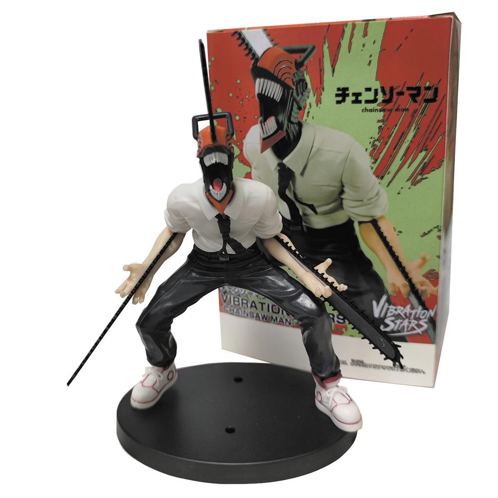 18cm Chainsaw Man Anime Figure Power Denji Action Figure PVC Chainsaw Man Power Figurine PVC Adult Collection Model Doll Toys
