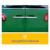 2PCS/Set Car Rear Trunk Door Handle Covers Decoration Stickers For MINI Cooper F54 Rear Handle Protection Shell Car Accessories