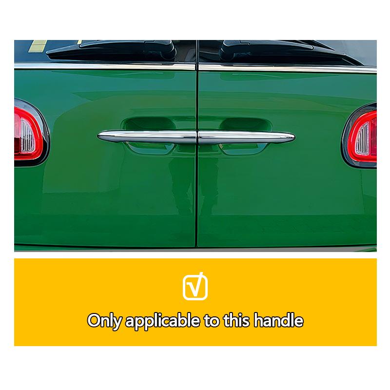 2PCS/Set Car Rear Trunk Door Handle Covers Decoration Stickers For MINI Cooper F54 Rear Handle Protection Shell Car Accessories