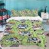 Dexter Power Adventure 3pcs Bedding Set,Including 1pc Duvet Cover And 2pcs Pillowcases Perfect Gift for Christmas,Ideal for Bedroom, Dormitory