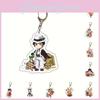 High-quality Demon Slayer Keychain With Iconic Characters Tanjirou Nezuko Zenitsu Giyuu