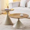 Donzhu Nordic Cream Style Round Coffee Table