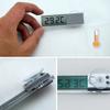 Car Thermometer Celsius Fahrenheit Osculum Type Suction Cup Thermometer Vehicle-mounted Convenient for House Factories Auto