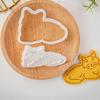 Assorted Cats Shape Cookie Molds Creative Cats Designs Biscuits Baking Stamper for DIY Cookie Making Enthusiasts