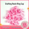 100 Eyelash Glue Ring Cups for Grafting & Tattooing