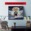 Mbappe Personalized Name Diamond Paintings Mosaic Wall Round Diamond Art Painting Kits Embroidery Crystal Accessories Frameless