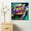 New Arrival 5D DIY Full Circle Diamond Painting "Big and Little Turtles" Embroidery Cross Stitch Home Decor Gift