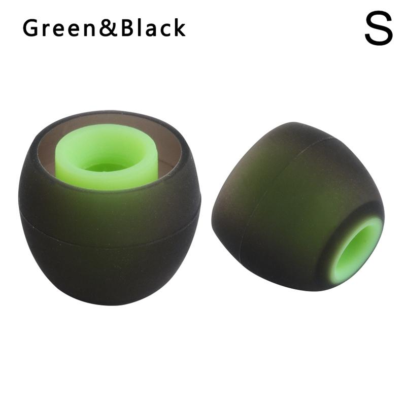12 Pcs 3.8mm In-Ear Earphone Sleeve Universal Colorful Soft Silicone Earbuds Replaceable Rubber Ear Tips Headphone Accessories
