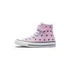 Youth Velcro Heart Print Casual Cute Canvas Shoes Kids Sneaker A19066C
