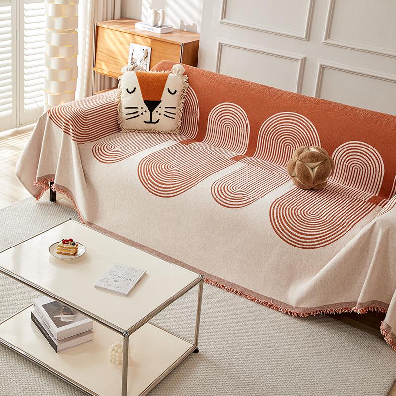 Chenille Sofa Cover  Durable Fabric Couch Towel Dust Proof Sofa Cushion Cover Scratch Protection Cover Sofa Blanket Home Decor