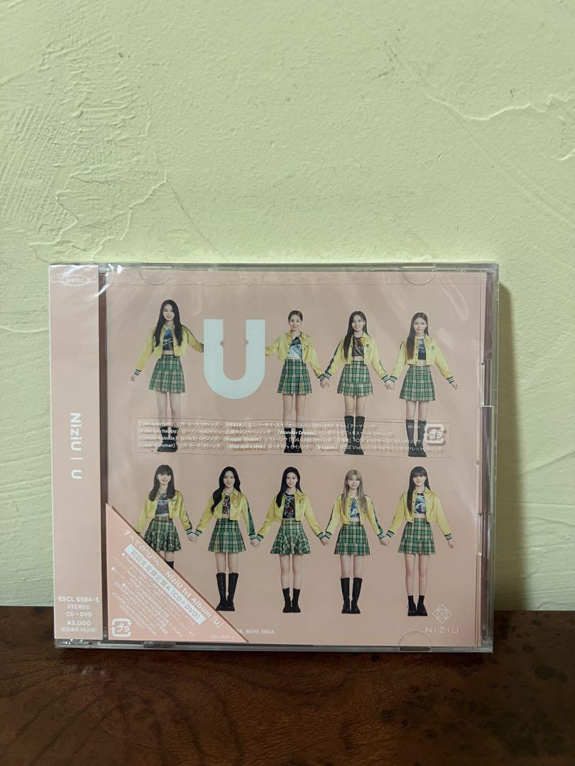 

[USED] NiziU 1st Album U First Press Limited Edition A CD + DVD New Used Japanese Music