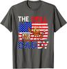 Vintage American Flag The Grill Dad Costume BBQ Grill Unisex T-Shirt
