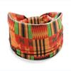 European American Women's Hair Band African Print Pattern Wide Edge Elastic Knot Sports Yoga Headband Women's Headwear Hair