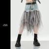 Mädchen Jazz Dance Hip Hop Denim Performance Outfit - Trendiges Kinder Laufsteg Set