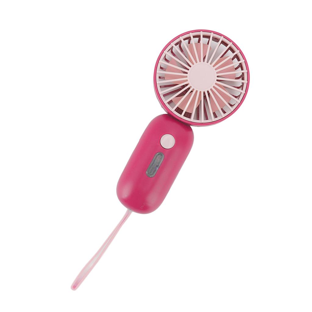 Handheld Fan 3 Speed Modes USB Charging Mute Mini Portable Easy Control Mini Portable Fan for Home