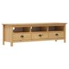 TV Stand Hill Range Honey Brown 158x40x47cm Solid Pine Wood