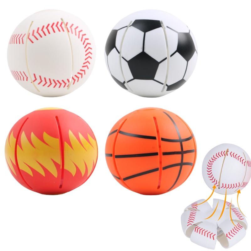 Interactive And Engaging Parent-child Toy Transformable Disc Stress Relief Ball