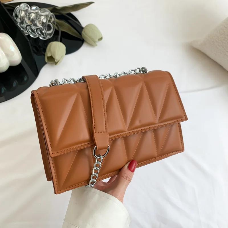 Fashion Women Shoulder Bag Ladies Handle Handbags Chain Strap Crossbody Bags for Women