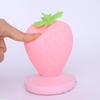 D5 LED Strawberry Novelty Night Lamp USB Bedside Lamp Silicon Touch-Sensor Night Light for Kid Children Bedroom Room Decoration