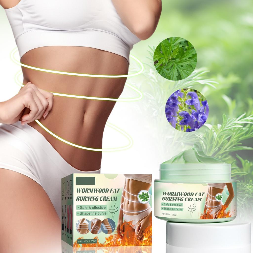 Mugwort Firming Cream, Burning Cream, Slimming Cream, Sculpting And Firming Massage Balm(1pc