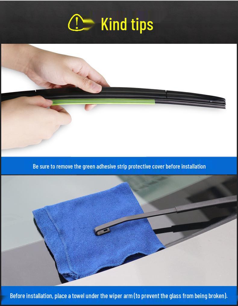 Mitsubishi Outlander/ASX/Eclipse Cross DX3/DX7 Bone-free Wiper Blade Rubber Strip