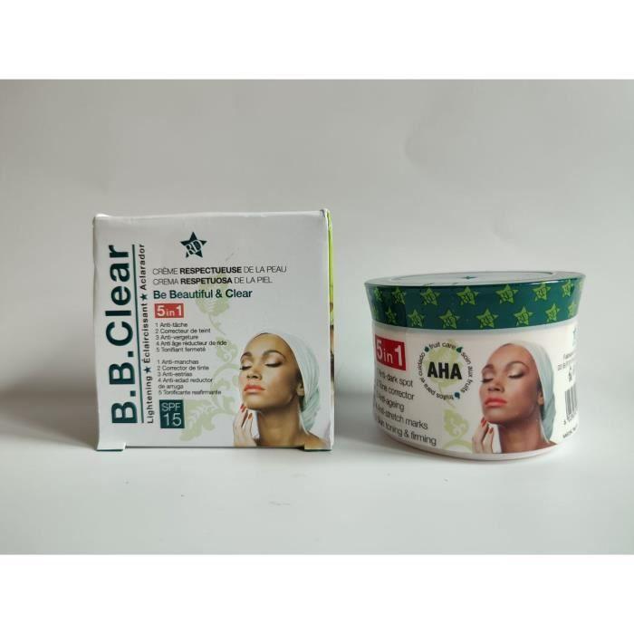 Crème Éclaircissante - KUNCHIDIITA - B B Clear - 140ml - Sans Parabène - Tous Types De Peau